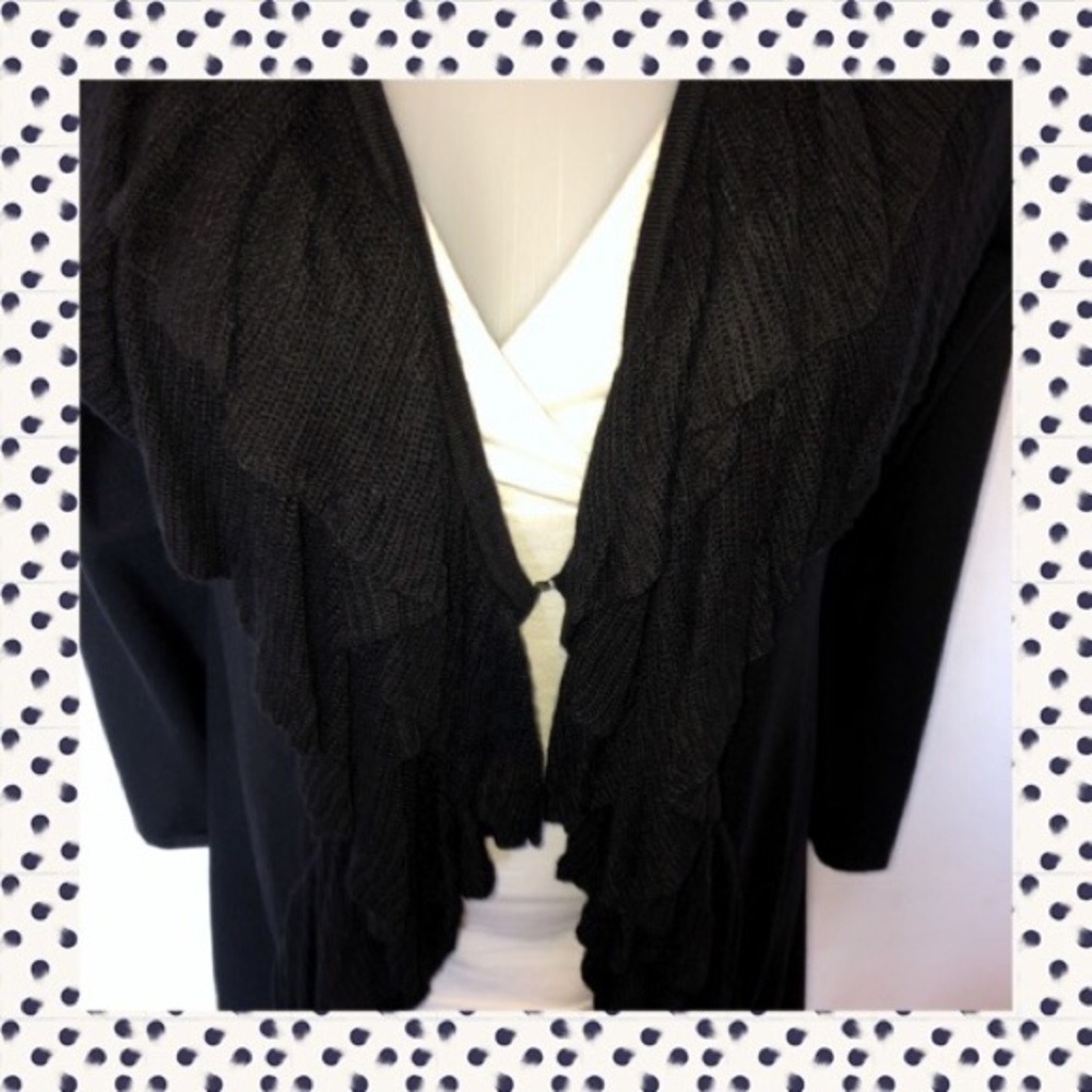 Women’s Ruffle Sweater - Picture 3 of 5